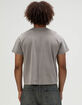 RSQ Mens Washed Shrunken Tee image number 4