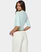 EDIKTED Calypso Wrap Neck Top image number 3