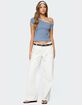 EDIKTED Lorna Contrast Off Shoulder Top image number 2