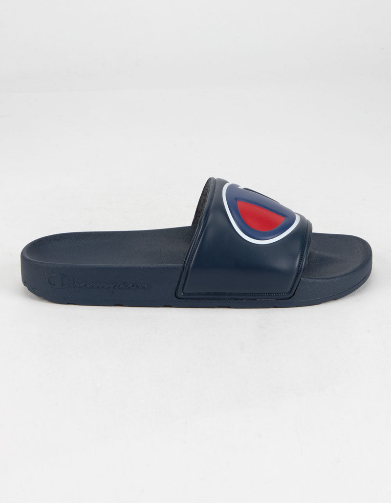 CHAMPION IPO Boys Navy Slide Sandals image number 2