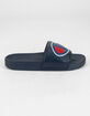 CHAMPION IPO Boys Navy Slide Sandals image number 3