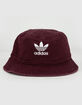 ADIDAS Originals Washed Burgundy Bucket Hat image number 1