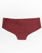 FULL TILT Laser Cut Wine Panties image number 2