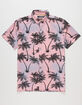 GOOD VIBES Palm Tree Mens Shirt image number 1