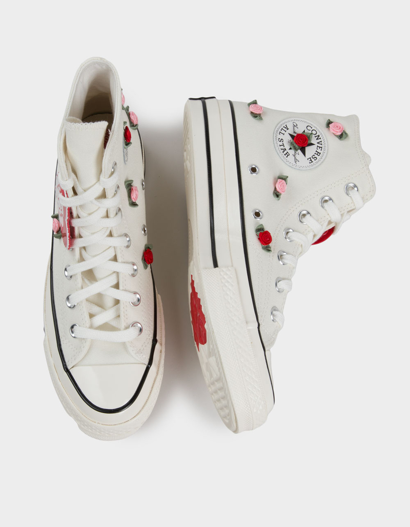 CONVERSE Chuck 70 Valentine's Day Womens High Top Shoes image number 4