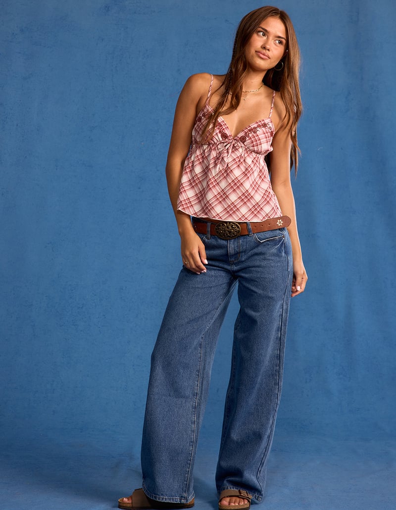 RSQ Womens Low Rise Original Baggy Jeans image number 5
