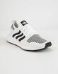 ADIDAS Swift Run White & Black Shoes image number 2