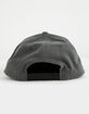 RVCA Navigate Washed Black Mens Snapback Hat image number 2