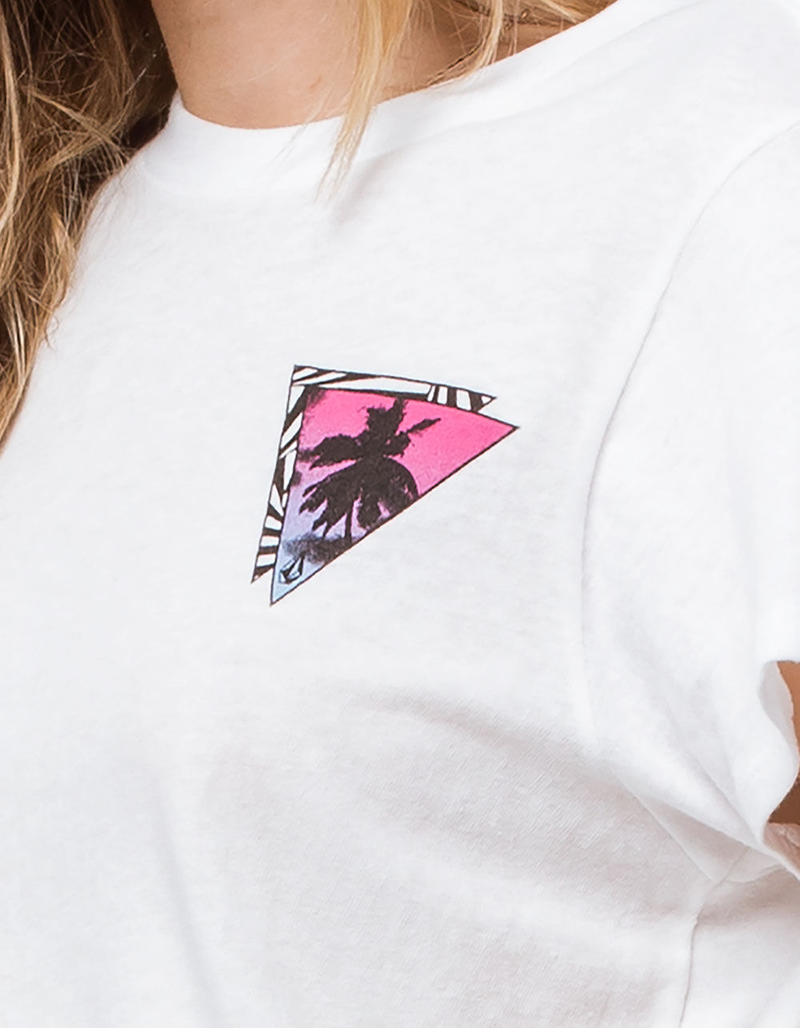 VOLCOM Little Brah White Womens Tee image number 1