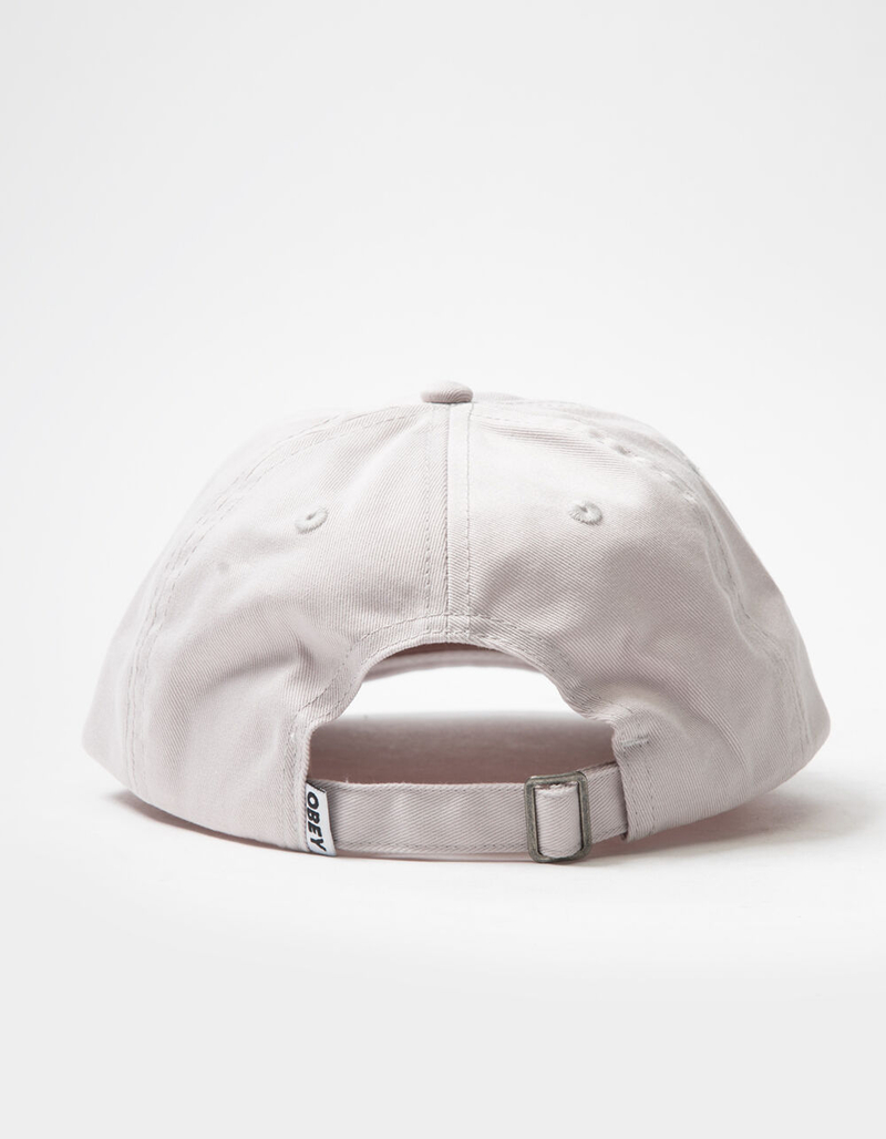 OBEY Bold Label Mens Organic 6 Panel Hat image number 1