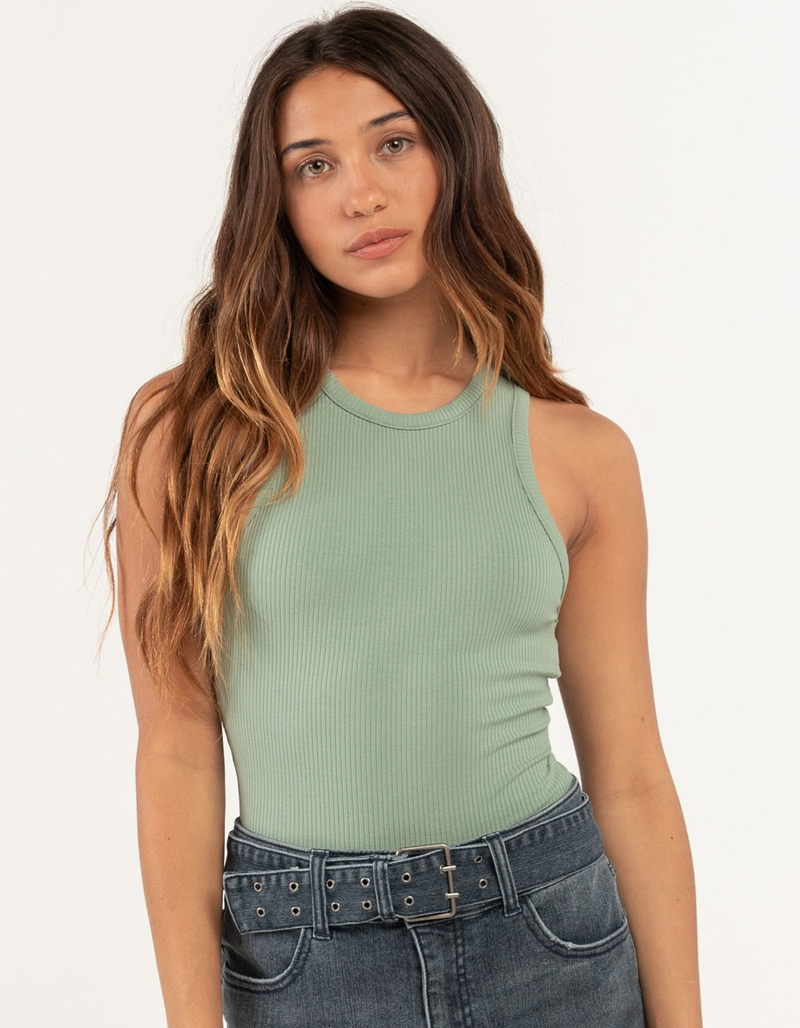 RSQ Muscle Tank Womens Bodysuit image number 0