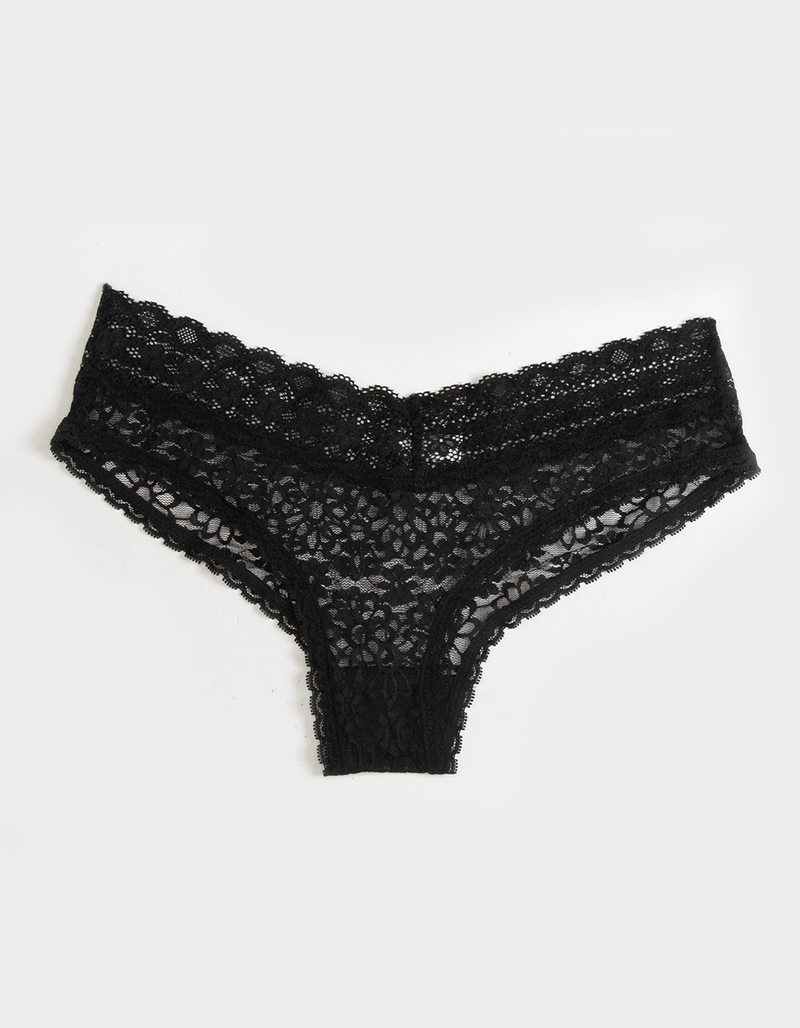 SKY & SPARROW Lace Cheeky Boyshorts image number 0