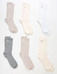 ADIDAS Originals Trefoil 6 Pack Mens Crew Socks image number 1