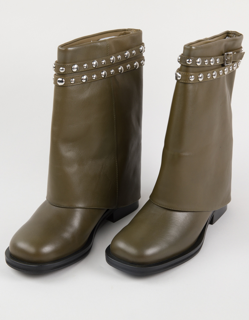 FREE PEOPLE Scorpio Studded Foldover Womens Boots image number 0
