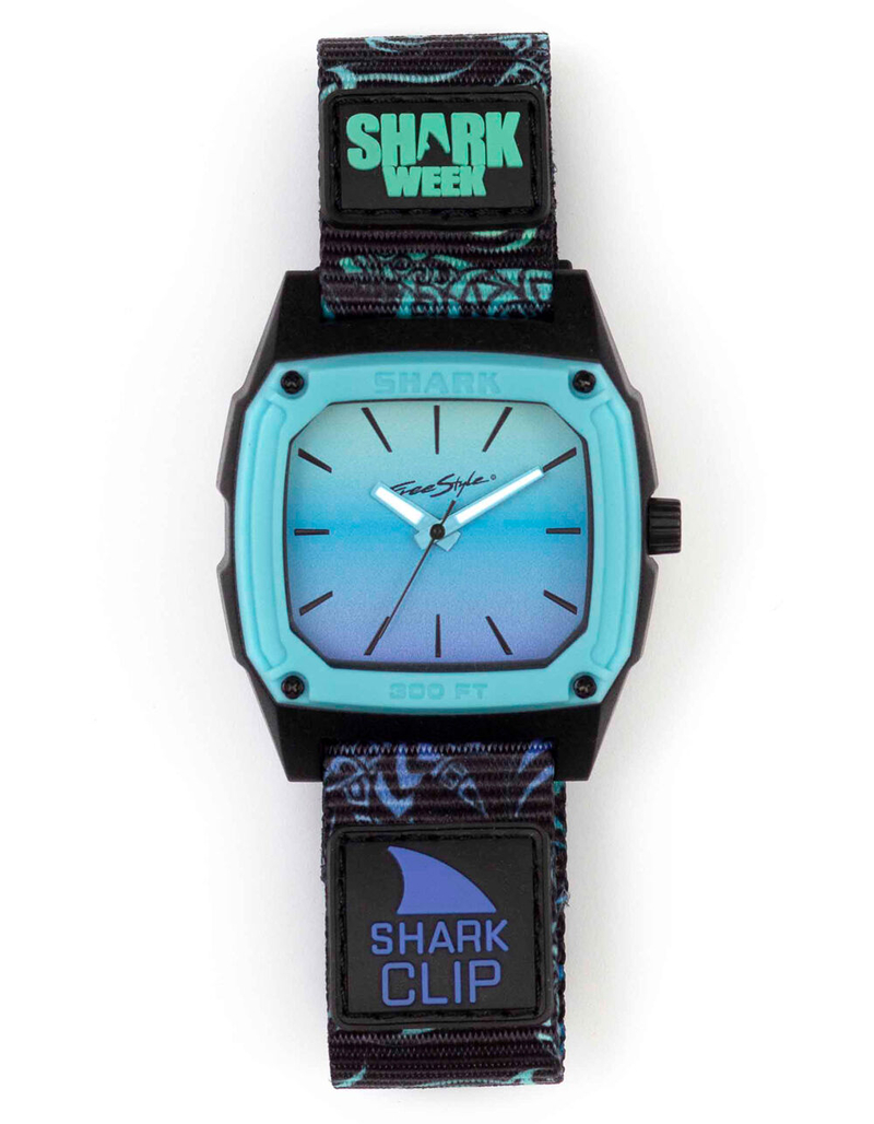 FREESTYLE x Shark Week Tribal Shark Classic Clip Analog Watch image number 0