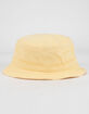 ADIDAS Originals Washed Womens Yellow Bucket Hat image number 2