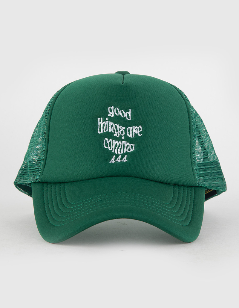 Good Things Are Coming 444 Womens Trucker Hat image number 1