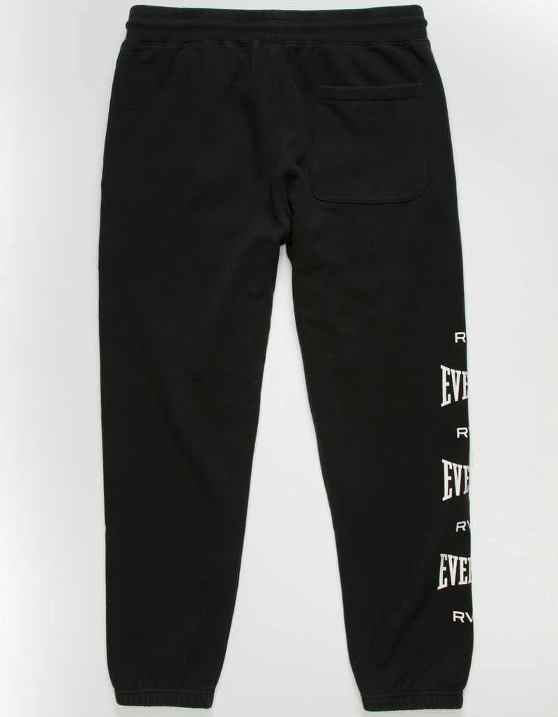 RVCA x Everlast Sport Mens Black Sweatpants image number 1