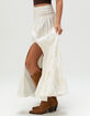 WEST OF MELROSE Embroidered Womens Maxi Skirt image number 4