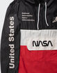 NEON RIOT NASA Color Block Mens Anorak Jacket image number 2