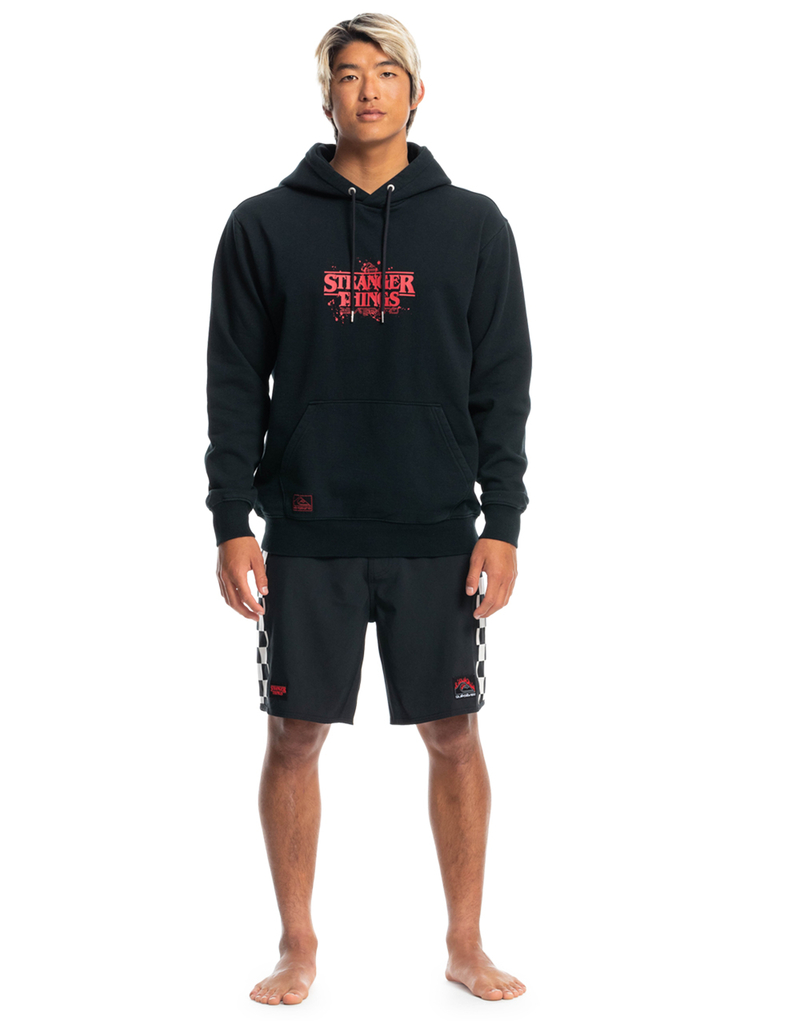 QUIKSILVER x Stranger Things Official Logo Mens Hoodie image number 5