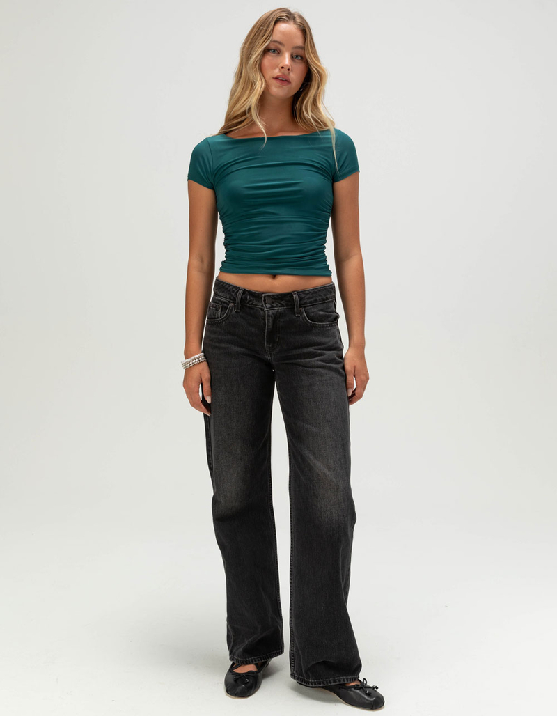 TILLYS Womens Cinch Side Tee image number 1