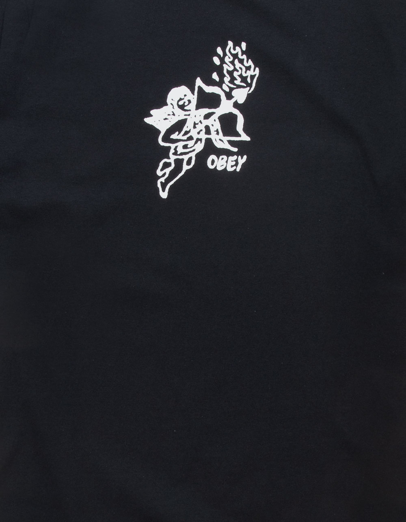 OBEY Flaming Arrow Mens Tee image number 3