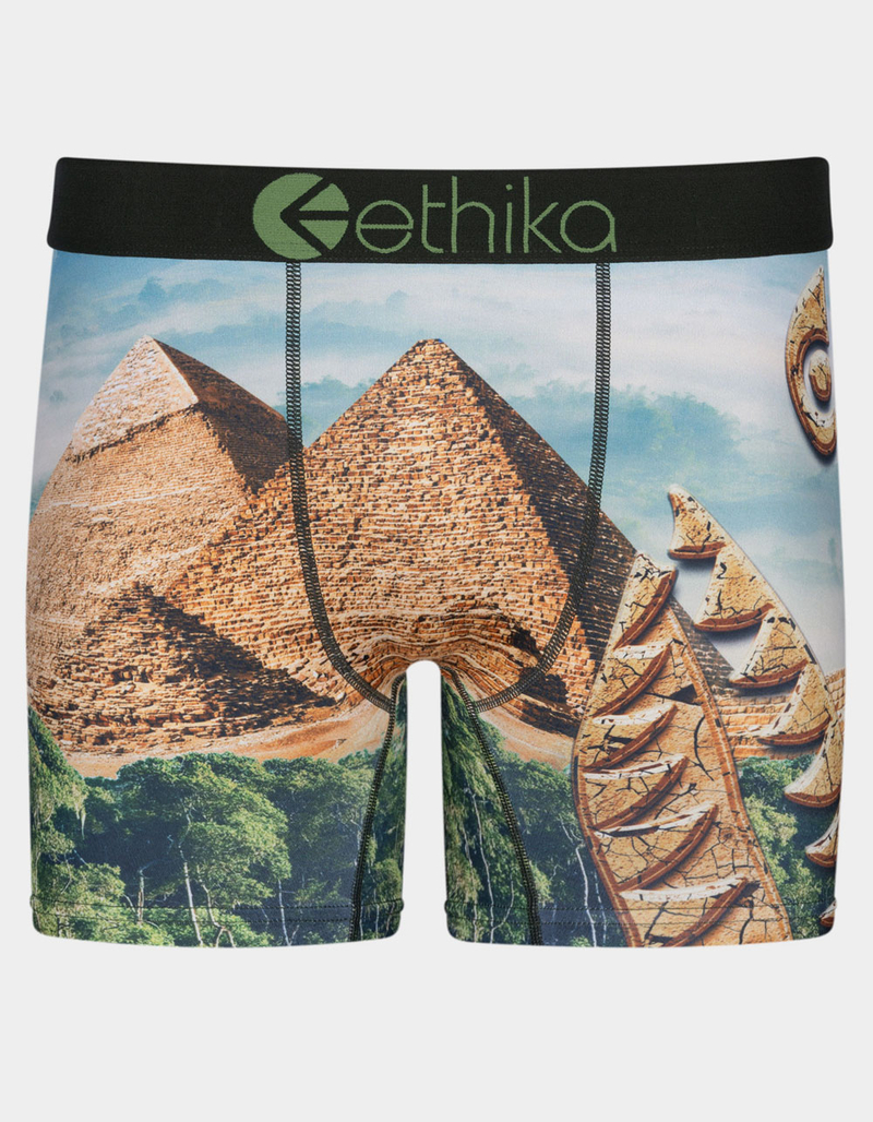 ETHIKA Bomber Pyramid Mens Mid Boxer Briefs image number 0