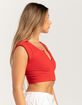 BDG Urban Outfitters Seamless Go For Gold Womens Crop Top image number 2