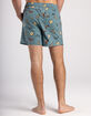 RSQ Butterfly Mens 5" Swim Shorts image number 6