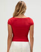 TILLYS Womens Cinch Side Tee image number 4