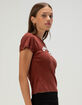 RSQ Womens CA Patch Baby Tee image number 3
