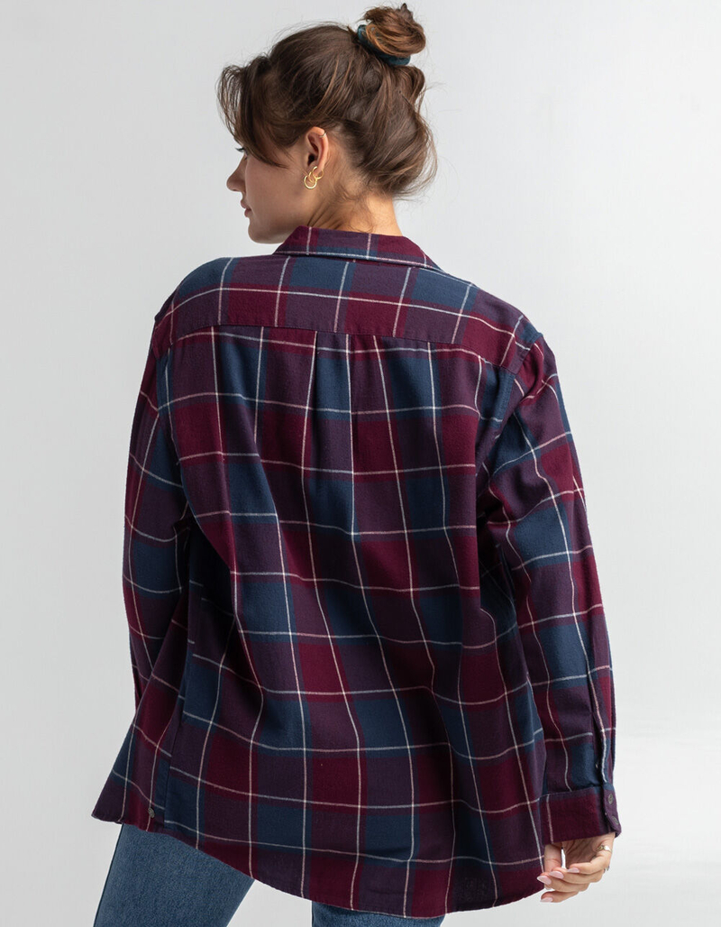 ROXY Turn It Up Check  Womens Flannel Shirt image number 2
