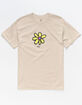 OBEY Fuzz Flower Mens Tee image number 1
