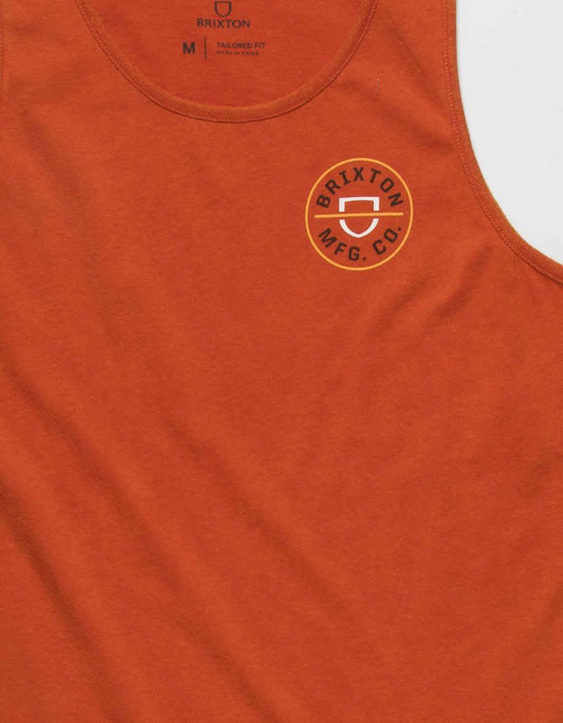 BRIXTON Crest Mens Tank Top image number 3