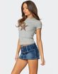 EDIKTED Narla Leopard Star Tee image number 3