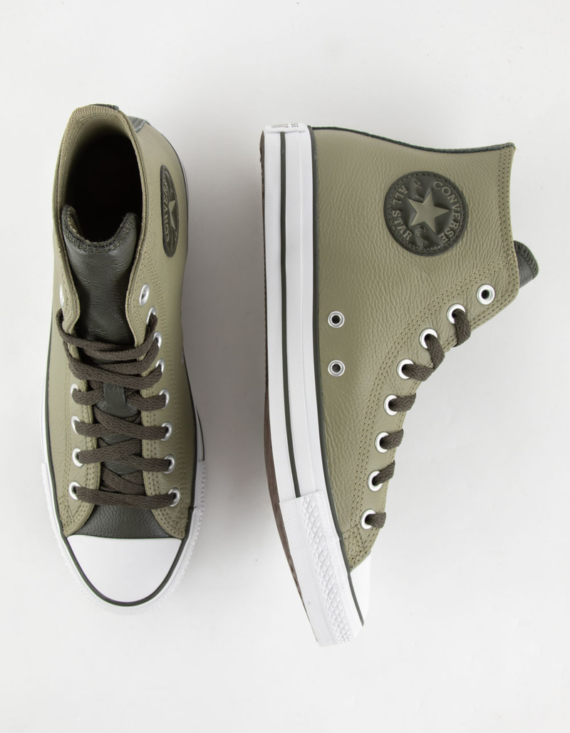 CONVERSE Chuck Taylor All Star Leather High Top Shoes image number 4