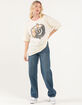 SISSTREVOLUTION Eye Of The Sea Womens Oversized Tee image number 4