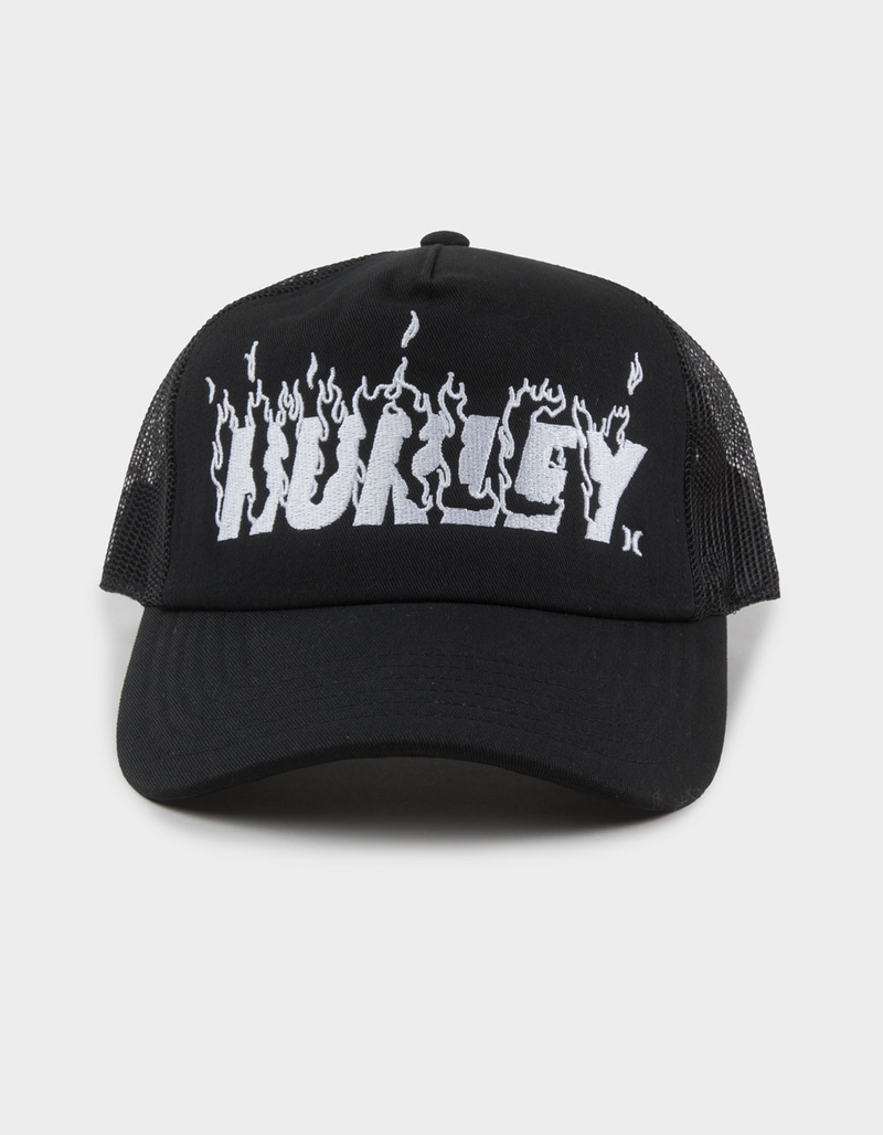 HURLEY x Travis Barker Flame Trucker Hat image number 3