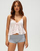 FULL TILT Womens Low Rise Micro Pull On Shorts image number 1