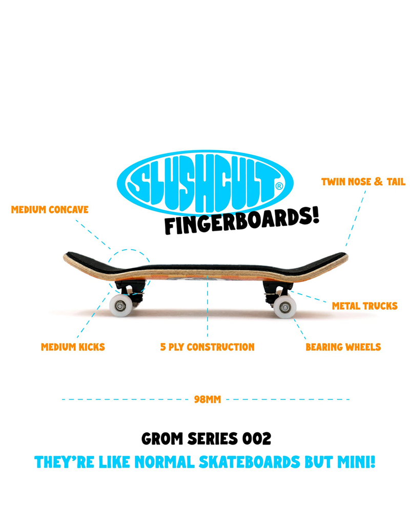 SLUSHCULT Grom Series 002 Complete Fingerboard image number 6