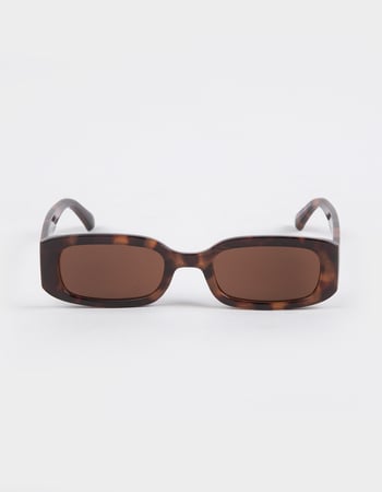 RSQ Rectangle Plastic Sunglasses Alternative Image