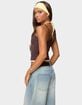 EDIKTED Roya Layered Halter Tank Top image number 3