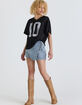 RSQ Womens Denim Skort image number 6