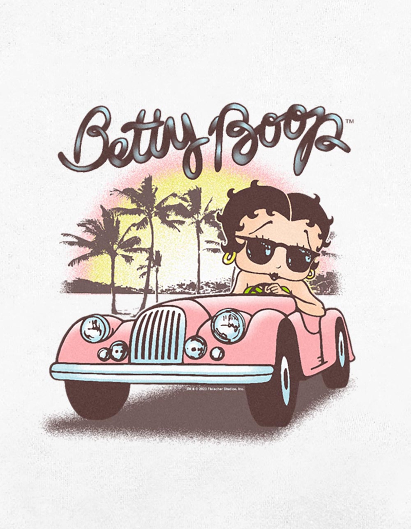BETTY BOOP Sunset Palms Unisex Crewneck Sweatshirt image number 1