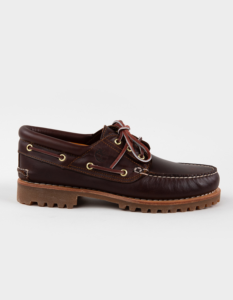 TIMBERLAND Authentics 3-Eye Mens Boat Shoes image number 0