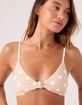 ROXY Puka Dots Knot Bralette Bikini Top image number 2