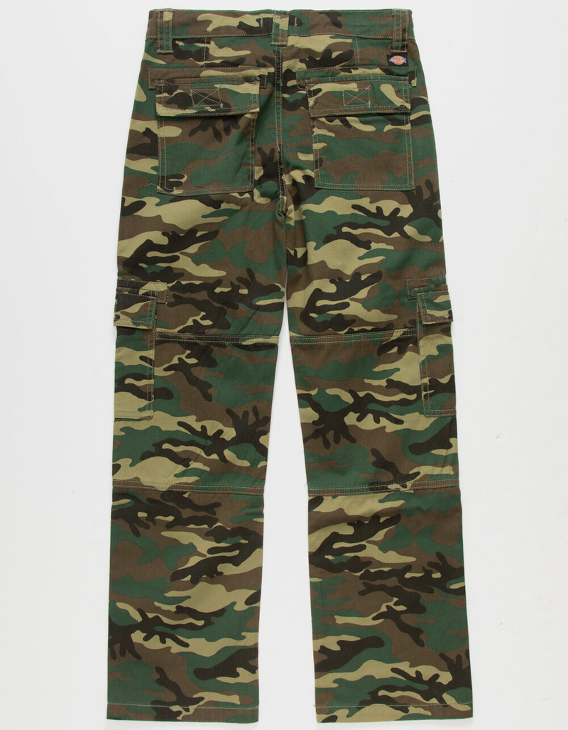 DICKIES Relaxed Camo Boys Cargo Pocket Pants image number 1