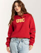 HYPE AND VICE USC Womens Crewneck Sweatshirt image number 1
