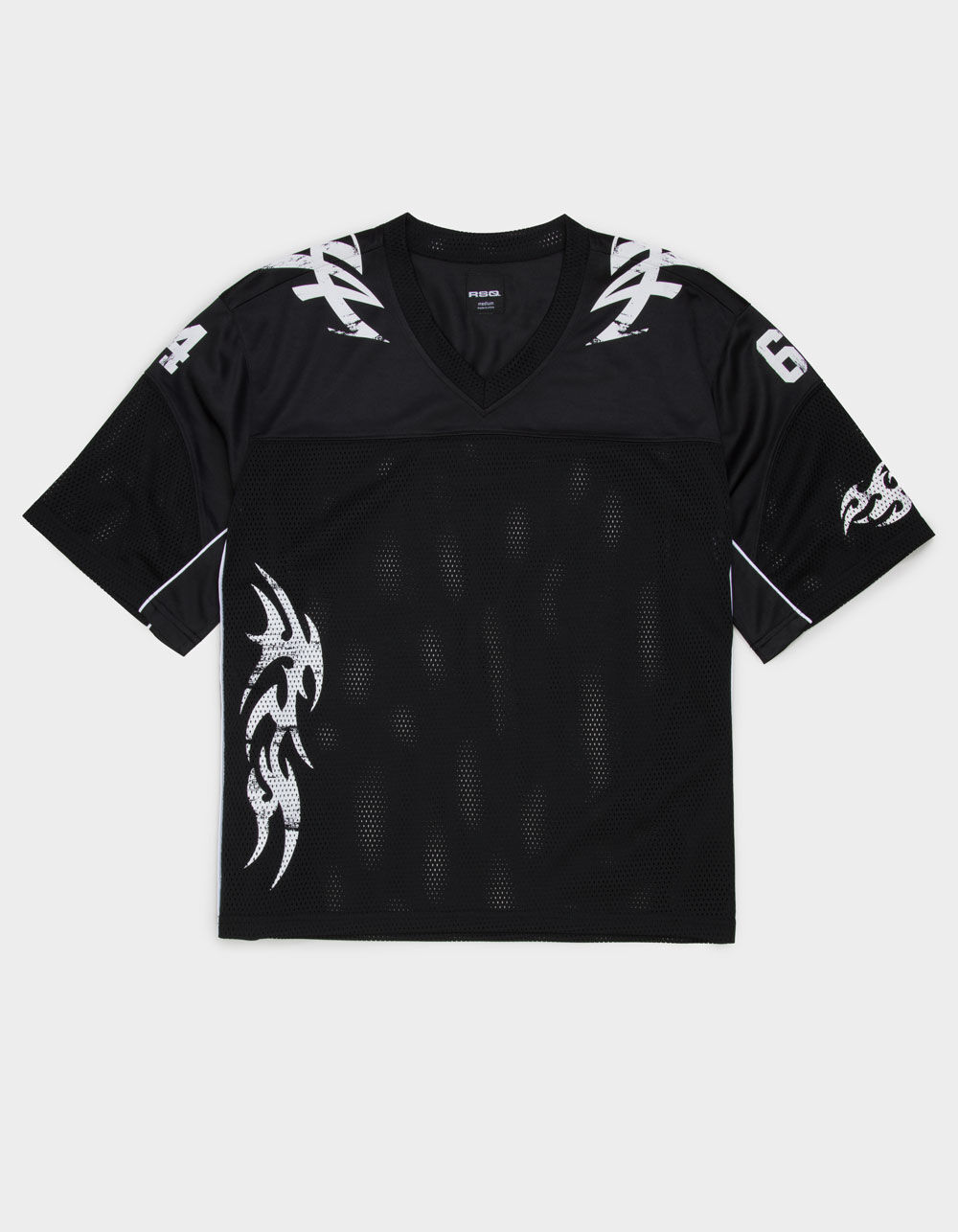 RSQ Mens Mesh Football Jersey - BLACK - M | Tillys